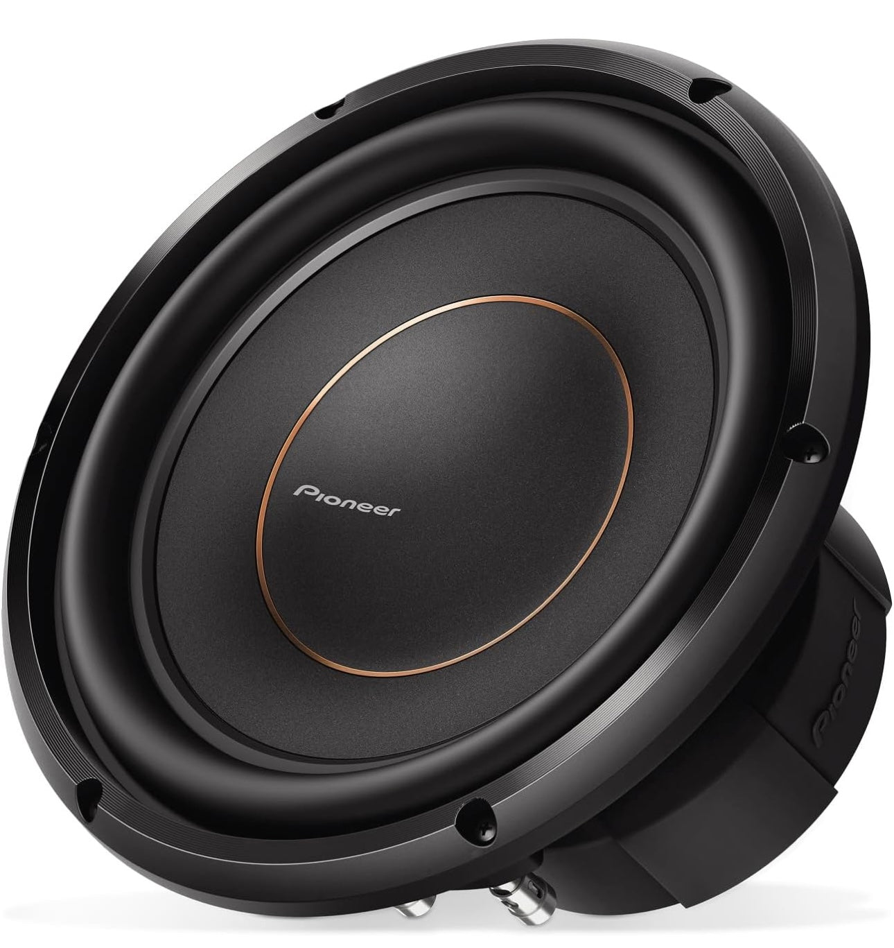 Pioneer TS-D10D4 - Powerful 10-inch Subwoofer, 1500 Watts Peak Power, Dual 4 Ohms Voice Coil for Deep Bass Sound