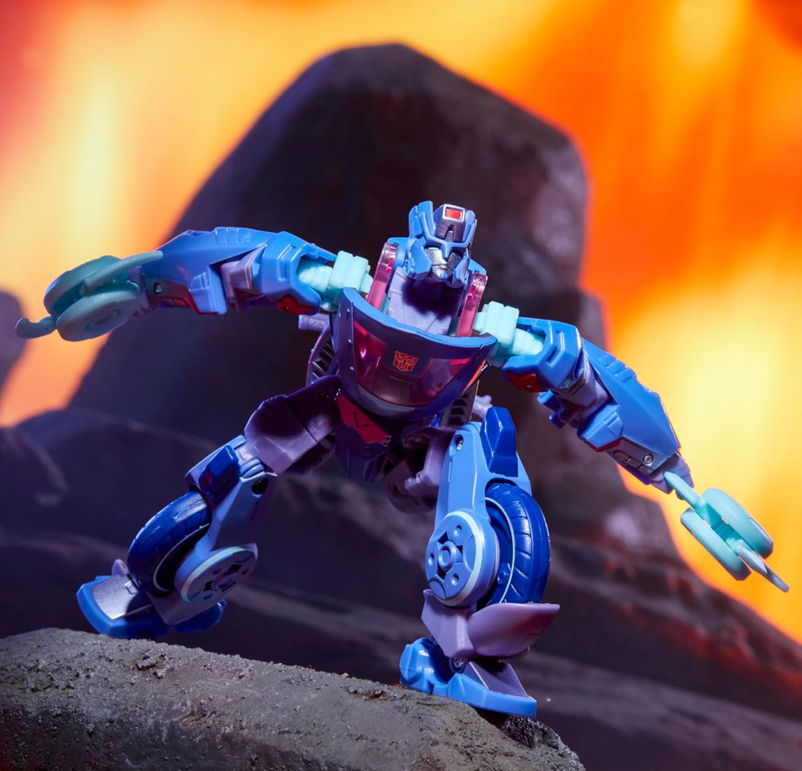 Transformers Legacy United Deluxe Klas Cyberverse Universe Chromia, 5.5 duim Omskakelbare Aksiefiguur (8)