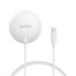 Anker Zolo Magnetic Wireless Charger Qi2 Certified 15W MagSafe Wireless Charging Pad- (White, 1 Pack)
