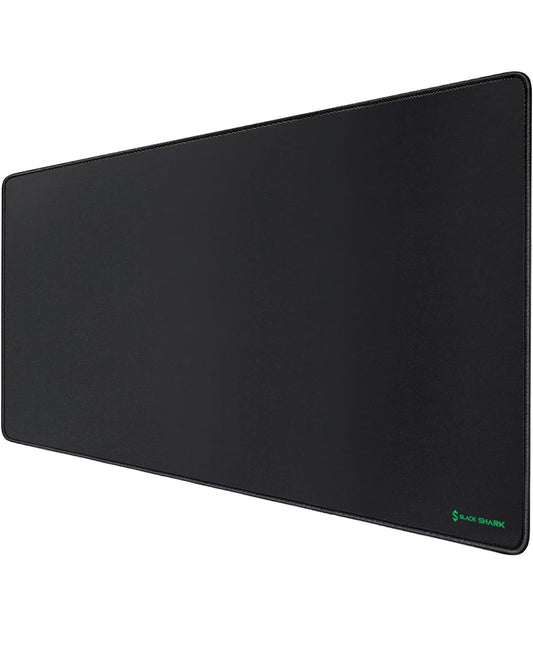 Black Shark Gaming Mouse Pad Desk Mat (35.4" × 15.8" × 0.15") Thick Extended Anti-Fray Stitched Edges