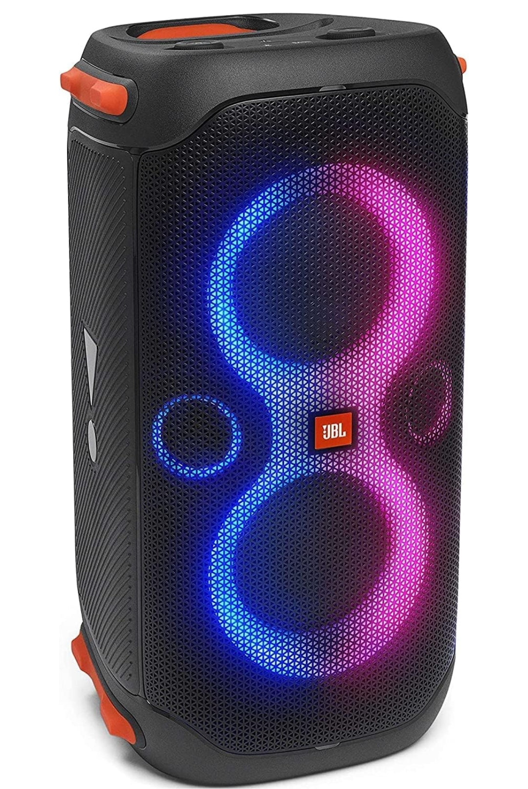 JBL PartyBox 110 - Portable Party Speaker with Built-in Lights, Powerful Sound - Black