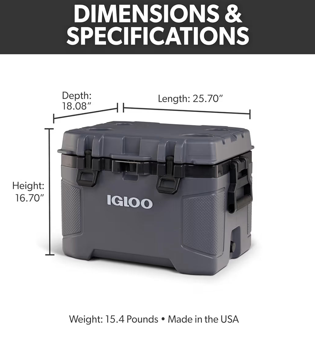 Igloo Trailmate Cooler | Insulated Hard Shell Ice Chest