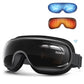New Eyeris 3 Eye Massager with Heat and Cooling, Voice Control Eye Mask w/ DIY Massage - Black