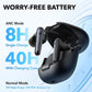 Soundcore by Anker Liberty 4 NC Wireless Earbuds, 98.5% Noise Reduction, Adaptive Noise Cancelling to Ears and Environment, Hi-Res Sound, 50H Battery, Wireless Charging, Bluetooth 5.3