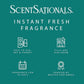 ScentSationals Eucalyptus Leaf & Cedar Fragrance Oil Plug In Air Freshener Refills 3-Pack - Works w/ Scentsationals Wall Plugs - Packaging May Vary