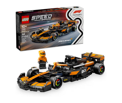 LEGO Speed Champions McLaren F1 Span MCL38 Renmotor Speelding - Boustel vir Kinders