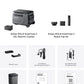 Anker SOLIX EverFrost 2 40L Cooler with Road Trip Kit, 42 qt Car Electric Cooler with 288Wh