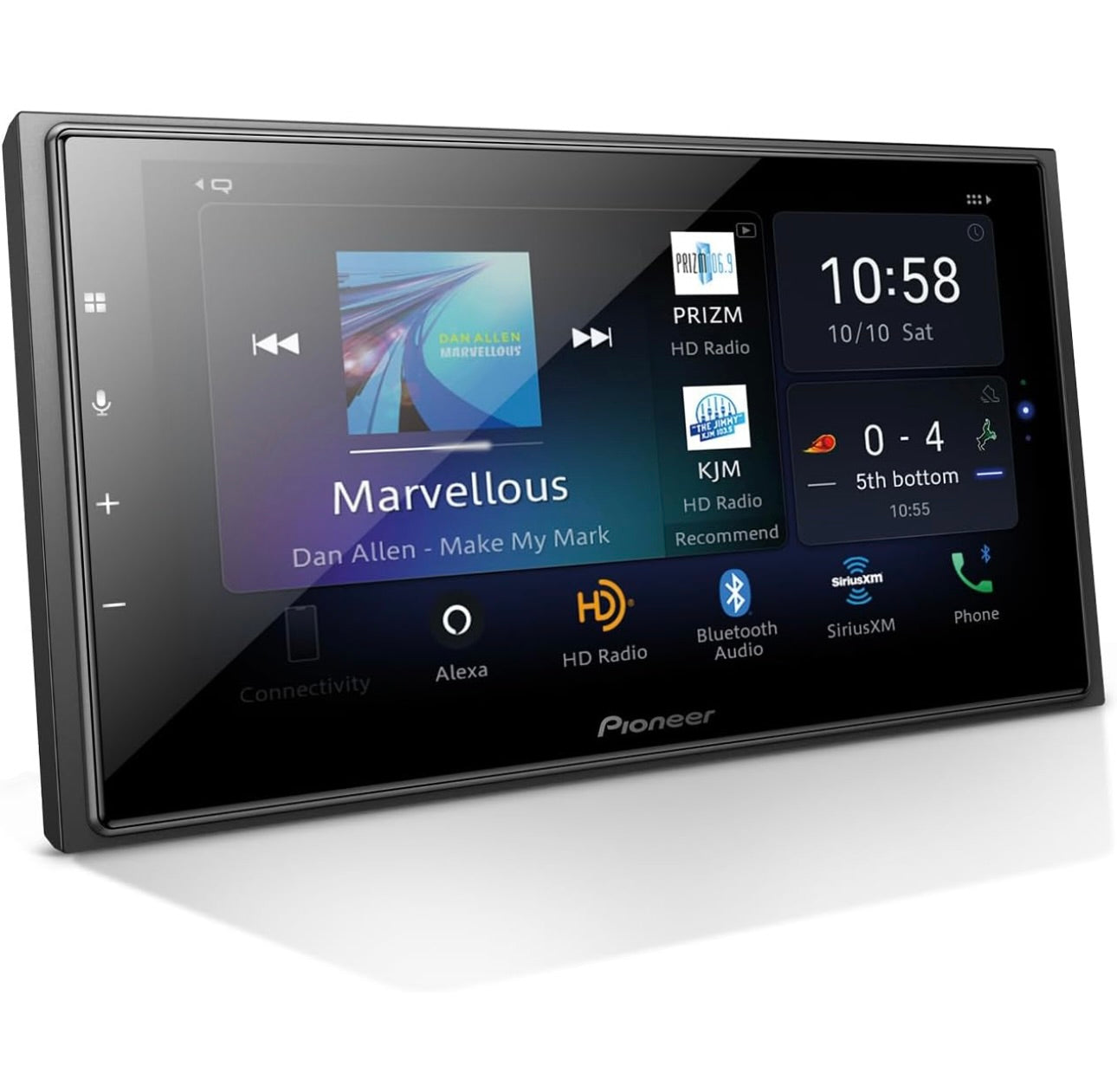 Pioneer DMHW-NEX Dubbel DIN Multimedia Digitale Media Ontvanger, Koordlose Apple CarPlay, Android Auto