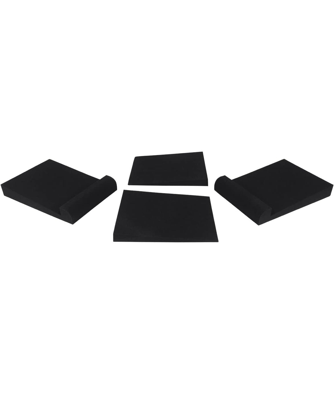 Rockville (2) APM8B 8" Powered Studio Monitors+Active 10" Subwoofer+Foam Pads