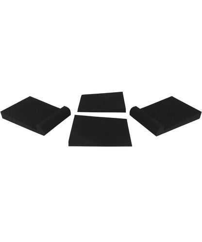 Rockville (2) APM8B 8" Aangedrewe Studio Monitors+Aktiewe 10" Subwoofer+Skuimblokke