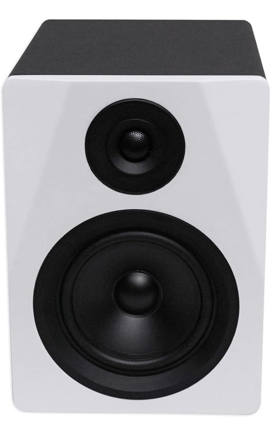 Rockville (2) DPM5W Dubbele Aktiewe 5.25" 300w Ateljee Monitors+Staanders+Pads