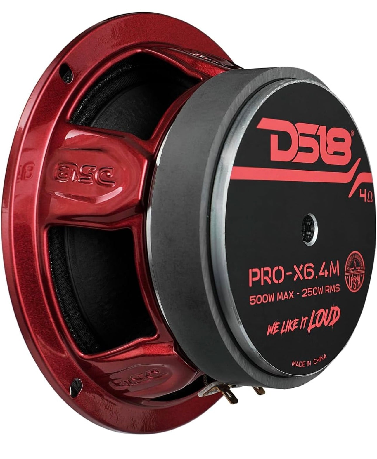 DS18 PRO-X6.4M Loudspeaker - 6.5"  Midrange - 1 PC