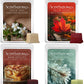 Scentsationals Fall Wax Melts - Includes Warm Apple Pie, Vanilla Pine, Fallen Leaves & Feelin Cozy - 10oz (Pack of 4)