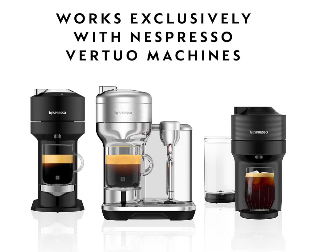 Nespresso I Samra Origins deur The Weeknd Vertuo Versnit, Dubbel Espresso, Liggerooster, Brousels 2.7 Oz. -20ET Peule