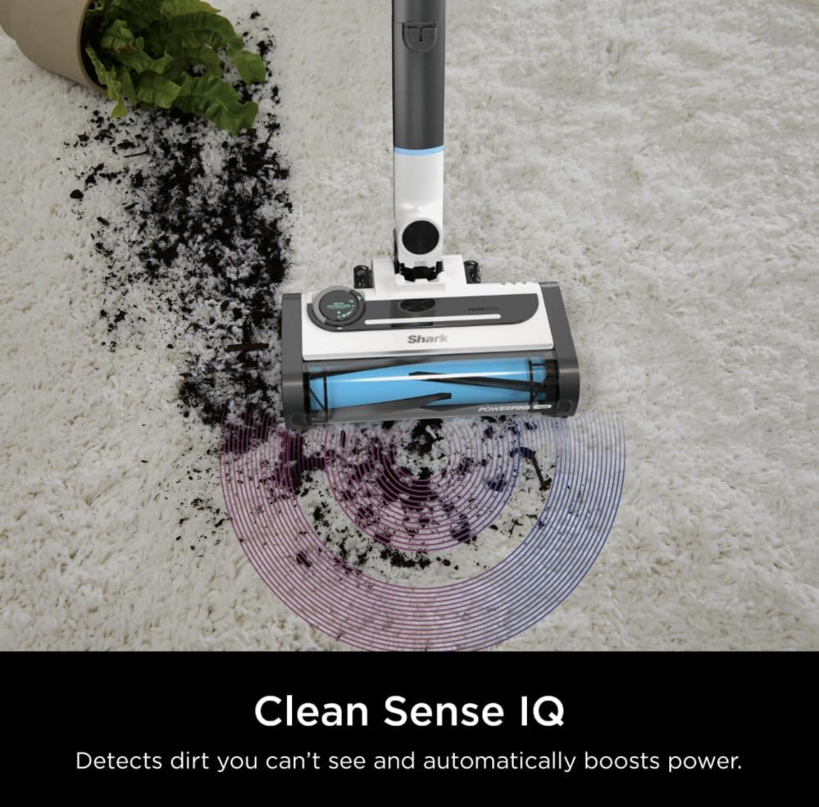 Shark IZ562H Cordless Pro Vacuum with Clean Sense IQ and Odor Neutralizer - NEW