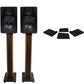 Rockville Pair APM8B 8" 2-Way 500 Watt USB Studio Monitors+36" Stands+Pads
