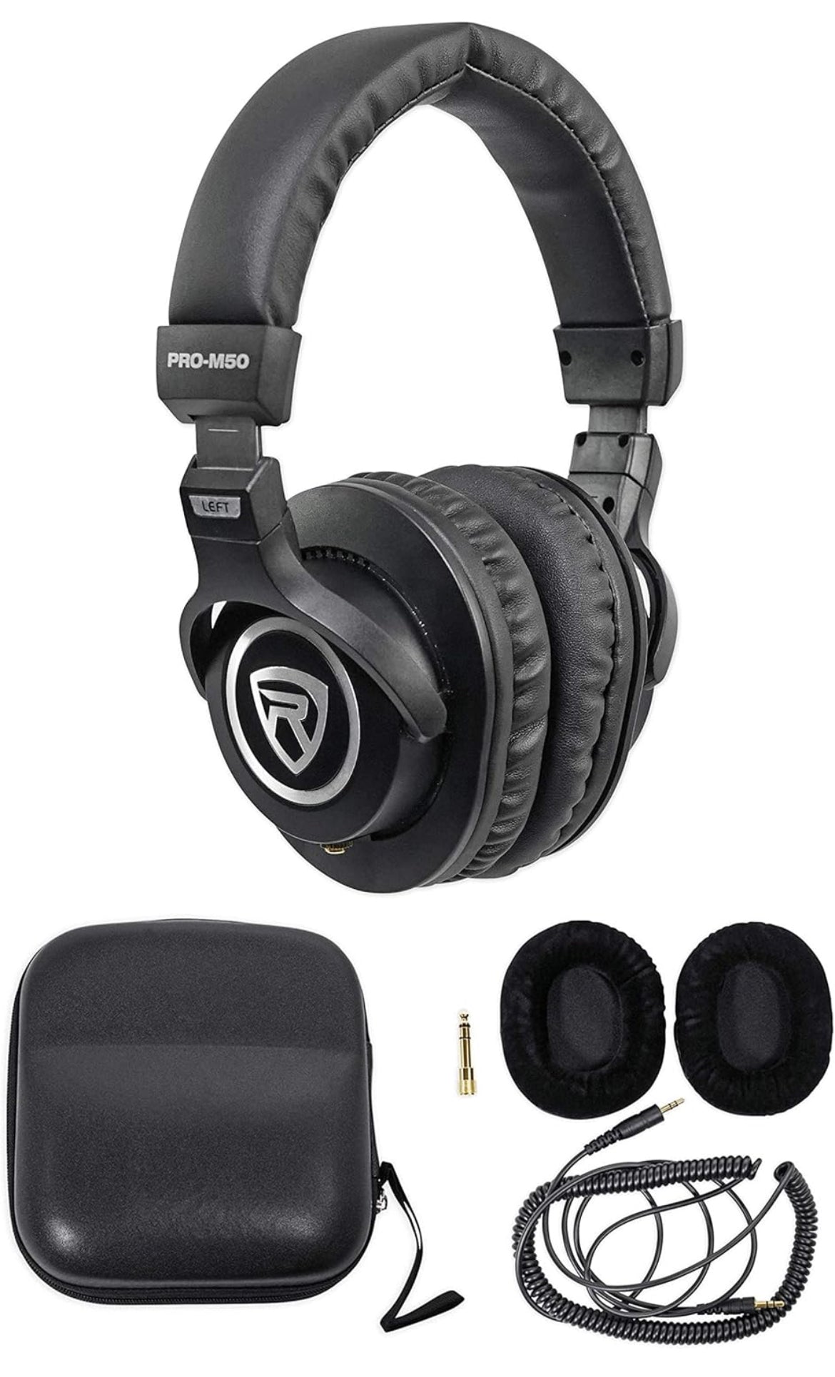 Rockville Apm6c 6.5" 2-Way 350W Active/Powered USB Studio Monitor Speakers Pair