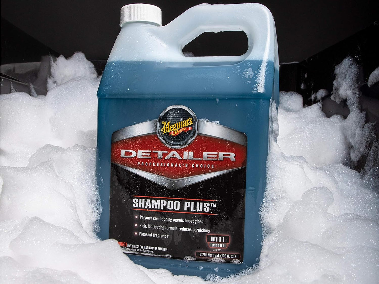 Meguiar's Shampoo Plus – Karwasseep Maak Sagkens Skoon Sonder Om Strepe of Skrape Te Veroorsaak – 1 Gallon