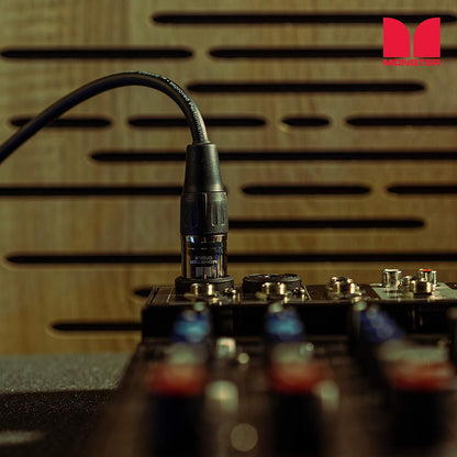 Monster Prolink Classic Mikrofoonkabel: 20 vt, Silwer Kontak XLR's