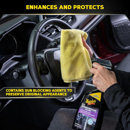 Meguiar's Quik Interior Detailer Cleaner - 24 Oz Spuitbottel