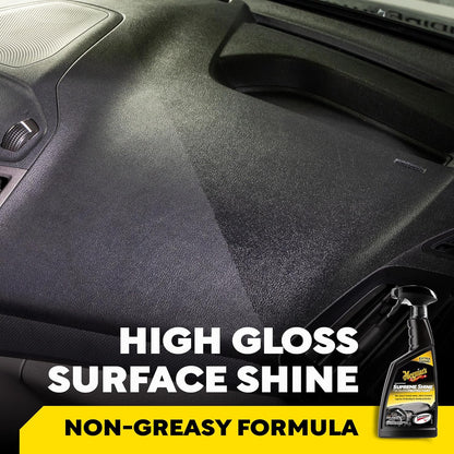 Meguiar's G4016 Supreme Shine Protectant (16 Oz) Kar Binnekant Skoonmaker/Beskermer vir UV-strale