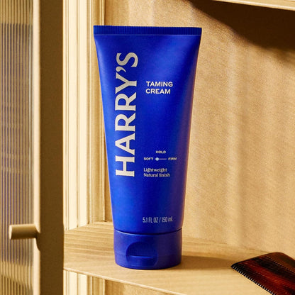 Taming Hair Cream for Men with Soft Hold and Natural Finish - 5.1 fl oz - PACKAGING MAY VARY - (Pack of 2)