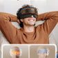 Eyeris Masc Head & Eye Massager - Headache Massager for Forehead Heated Face Mask with Heat, Massager Scalp Stress Relax
