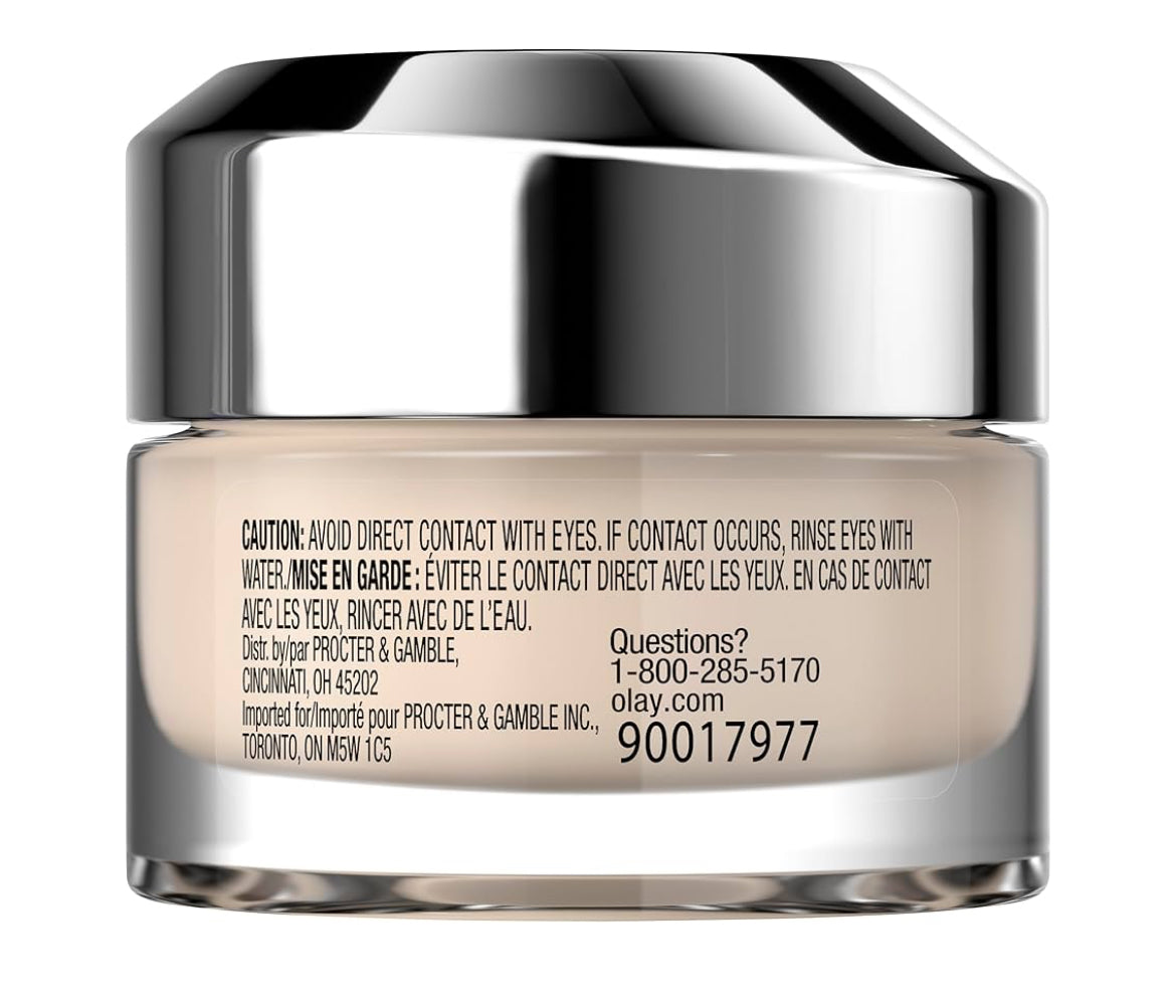 Olay Oogroom, Total Effects Anti-veroudering Behandeling, 7-in-1 Hidrerend Verminder Donker Kolle - Vinnig Absorberend (0.5 Oz)