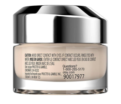 Olay Oogroom, Total Effects Anti-veroudering Behandeling, 7-in-1 Hidrerend Verminder Donker Kolle - Vinnig Absorberend (0.5 Oz)