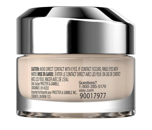 Olay Oogroom, Total Effects Anti-veroudering Behandeling, 7-in-1 Hidrerend Verminder Donker Kolle - Vinnig Absorberend (0.5 Oz)