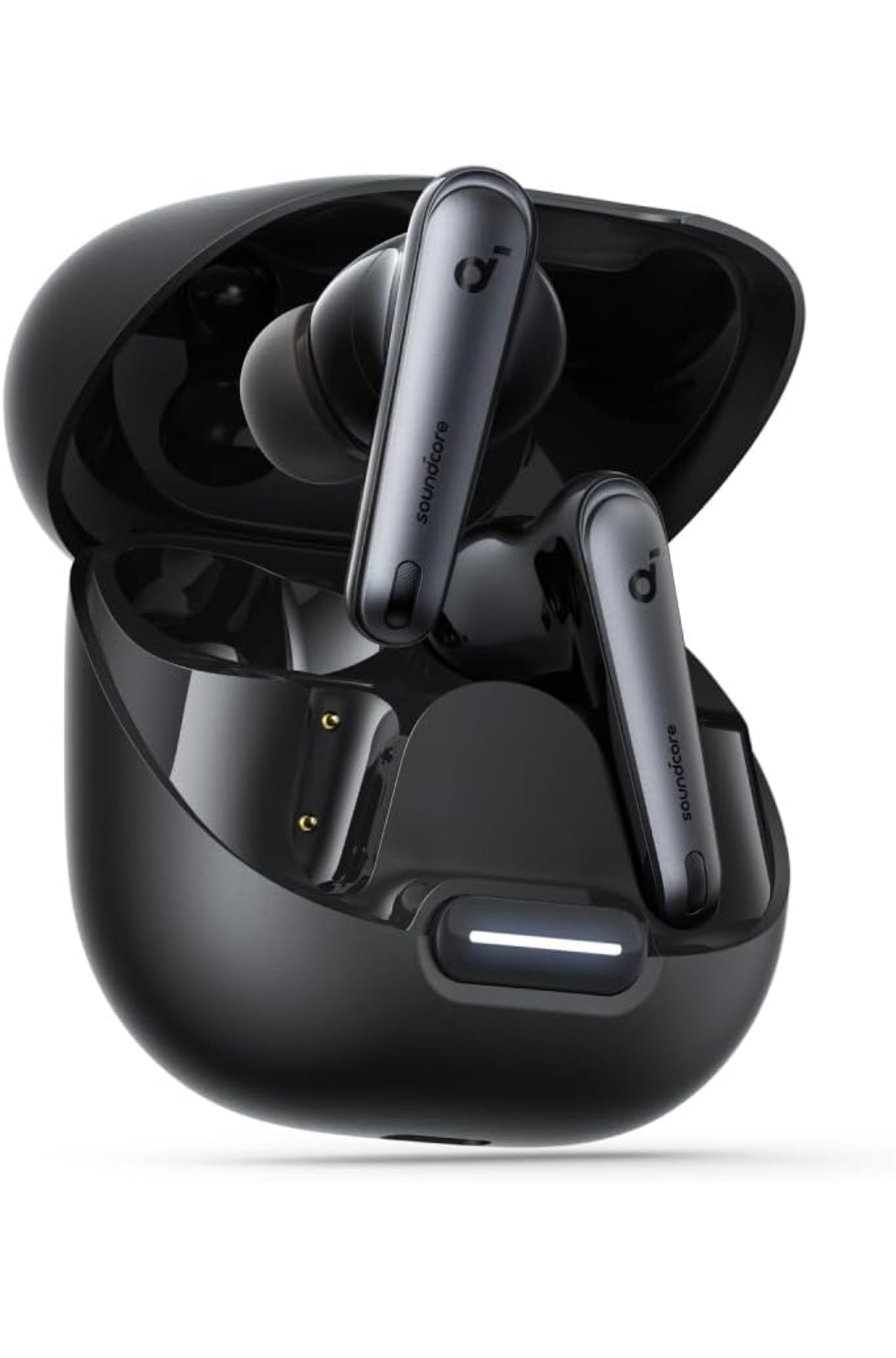 Soundcore by Anker Liberty 4 NC Wireless Earbuds, 98.5% Noise Reduction, Adaptive Noise Cancelling to Ears and Environment, Hi-Res Sound, 50H Battery, Wireless Charging, Bluetooth 5.3
