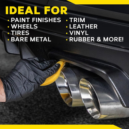 Meguiar's 4" Skuim Aanwenders Ultra-Sagte Handaanwenders m/ 'n Digtesel Skuim - 4 Pak