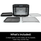 Ninja DT202BK Foodi 8-in-1 XL Pro Air Fry Oven, Large Countertop Convection and Digital Toaster Oven - 1800 Watts (Black )