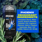 AXE Dual Action Deodorant Stick For Long Lasting Odor Protection, Phoenix Crushed Mint & Rosemary Scent - 3oz (Pack of 2)