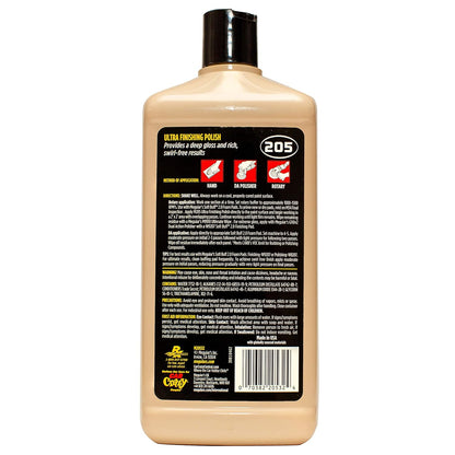 Meguiar's Mirror Glaze Ultra Finishing Polish vir Onberispelike Glans, Verwyder Defekte en Kolle vir 'n Hoë Glans (946 ml)