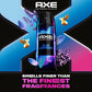 AXE Fine Fragrance Collection Premium Deodorant Body Spray for Men Blue Lavender w/ 72H Odor Protection - 4 oz (Pack of 2)