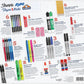 School Supplies Kit Highlighters Mechanical Pencils Glue Sticks Erasers Permanent Markers Gel Pens Pencils School Glue and more from Sharpie Elmer’s Paper Mate & Expo 38 pieces