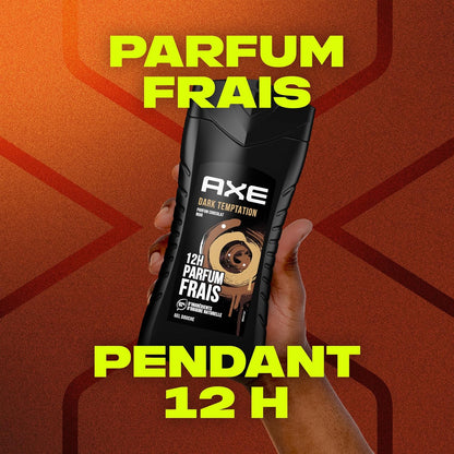 Axe Dark Temptation Shower Gel 12HR Refreshing Fragrance - 250ml