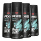 AXE Apollo Body Spray Deodorant for Long-Lasting Odor Protection, Sage & Cedarwood Deodorant - 4oz (Pack of 4)