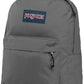 JanSport SuperBreak One Backpacks - Durable, Lightweight Bag with 1 Main Compartment, Front Utility Pocket with Built-in Organizer - Premium Backpack, Deep Grey