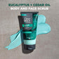 DOVE MEN Body and Face Scrub Eucalyptus Deeply Exfoliates for Hydrated & Nourished Skin No Sulfate or Parabens (2CT)