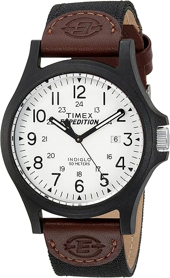 Timex Mans Expedition Acadia 40mm Horlosie – Drievoudige Swart
