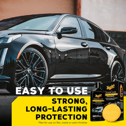 Meguiar's Gold Class Carnauba Plus Premium Vloeibare Was Motorbesonderhede Kit met Suiwer Carnauba Wasmengsel en 'n Skuim (16 Oz)