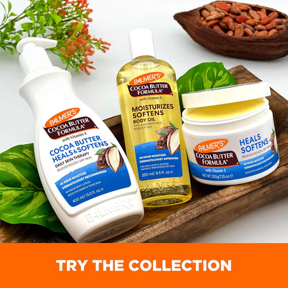 Palmer's Cocoa Butter Formula Daily Skin Therapy Solid Lotion with Vitamin E, Body Moisturizer for Extremely Dry Skin - (7.25 oz)