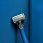 Razor Handle and Blade Cartridge- German Engineered Blades (Indigo Blue)