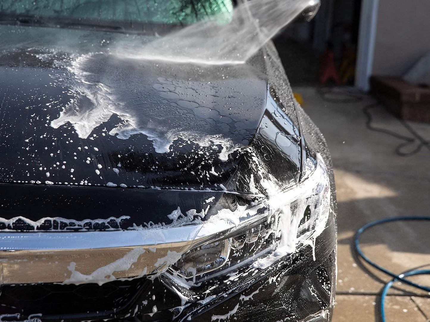 Meguiar's Hyper Wash Skuimende Karwas Lig Vuilheid Op en Laat 'n Ryk Glans – 1 Gallon (Verpakking Kan Verskil)