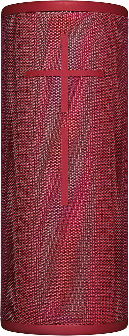 Ultimate Ears Boom 3 draadlose Bluetooth-luidspreker, gewaagde klank + diep bas, Bluetooth, Magic Button, waterdig, 15 uur battery, omvang van 150 vt, Sunset Red