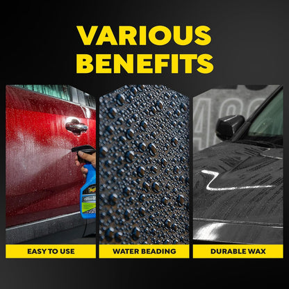 Meguiar's Hybrid Ceramic Spray Wax vir Motordetails met Uitstekende Beskermende Krag van Gevorderde SiO2 Hibridiese Versperring - (768 ml)