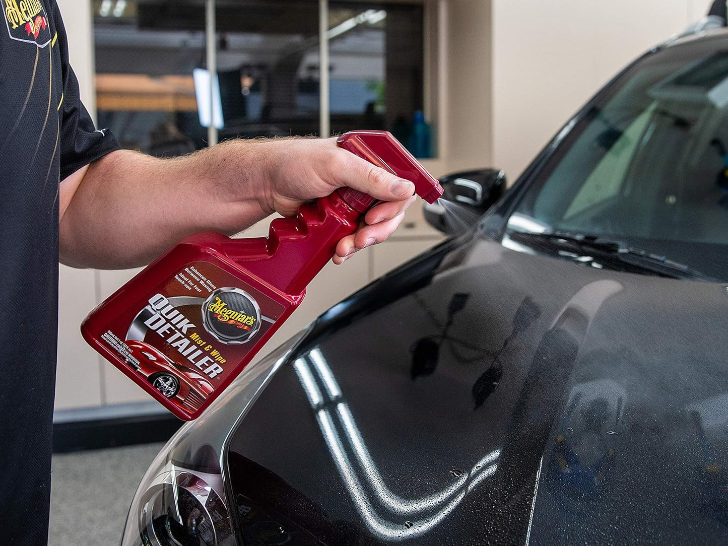 Meguiar's Quik Detailer, Mist & Wipe Motorkar-besonderhedebespuiting - 32 oz