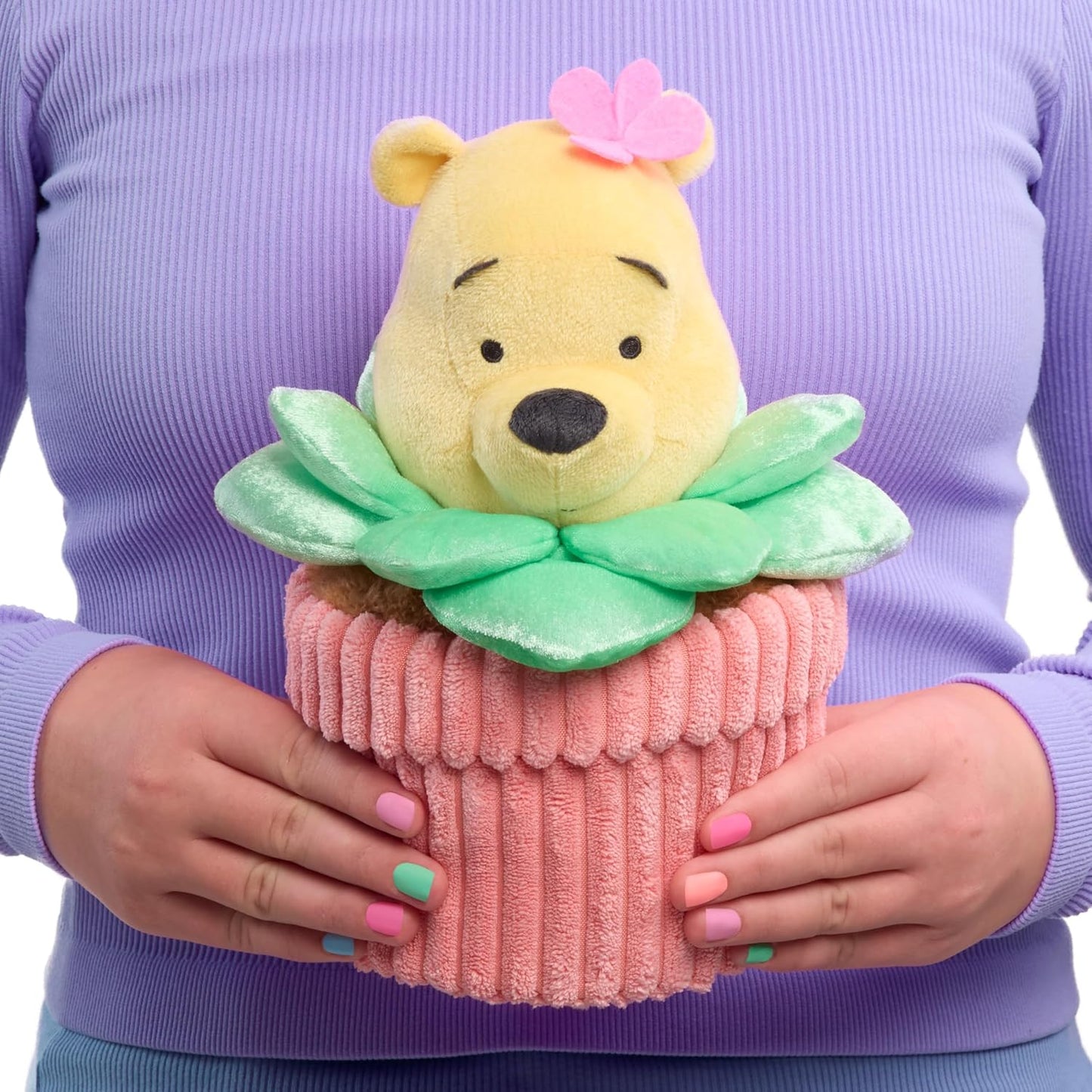 Disney Winnie the Pooh Hello Spring Potplant Opgestopte Speelding | 26.67 cm, Lente- of Paasmandjies, vir 2+ Jaar en Ouer
